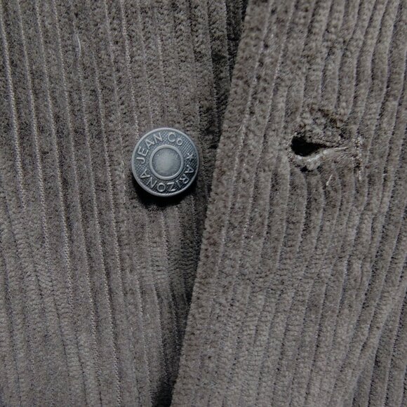Arizona Jean Co Mountain Trail Brown Corduroy Shirt Jacket 2XLT Big & Tall NWT - Picture 10 of 12